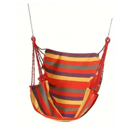 Гамак тканевый для отдыха на природе с 2 подушками 35 х 35 см-1