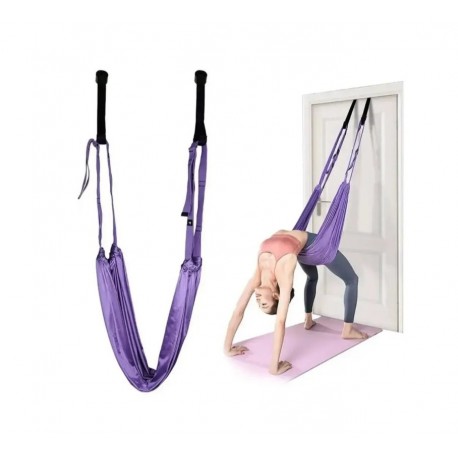 Удобный гамак для занятий йогой и релаксации-1