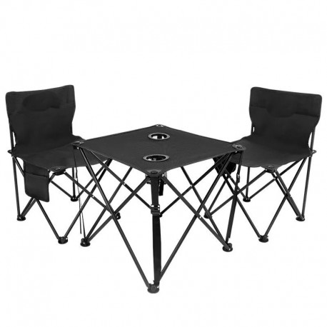 Набор туристических кресел и стола, складной, 3 шт