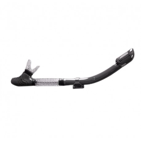 Маска для плавания и снорклинга с панорамным обзором и силиконовой трубкой-2