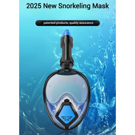 Складная маска для дайвинга, с очками для коррекции близорукости-9