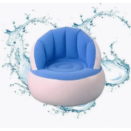 Водонепроницаемое надувное кресло Inflatable Sofa для отдыха 85 х 70 см-4