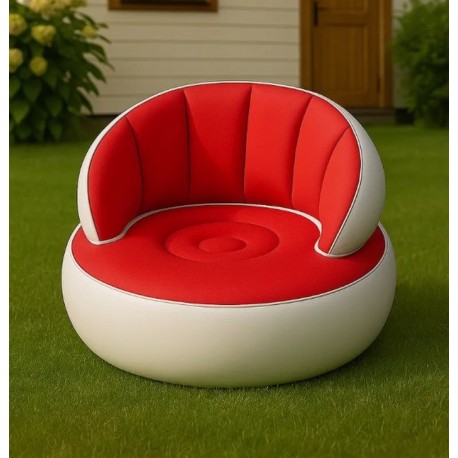 Водонепроницаемое надувное кресло Inflatable Sofa для отдыха 85 х 70 см-7