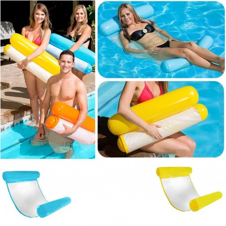 Надувной шезлонг гамак для плавания Floating Bed 130 x 73 см  оптом-4