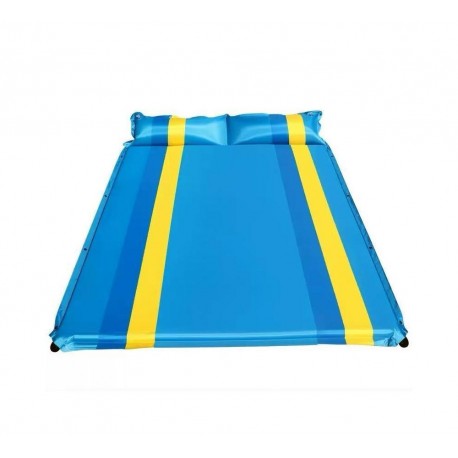 Самонадувающийся туристический матрас 192 х 134 х 3 см, двухместный-1