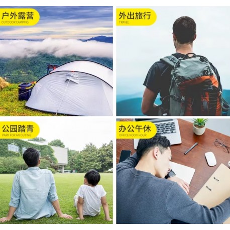 Самонадувающийся туристический матрас 192 х 134 х 3 см, двухместный-5