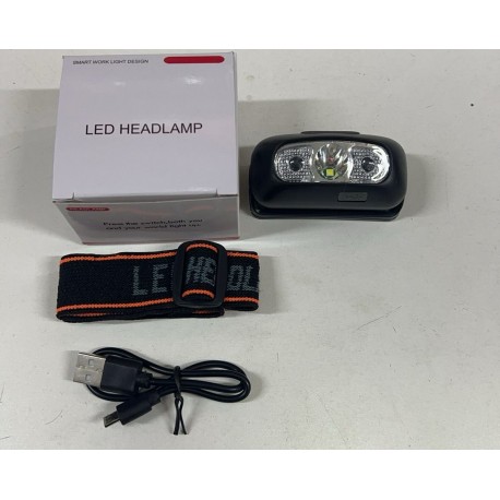 Налобный светодиодный фонарь охоты и рыбалки LED с датчиком движения-5