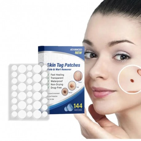 Пластыри для удаления кожных пятен, родинок, бородавок Skin Tag Patches Mole & Wart Remover 144 шт  оптом