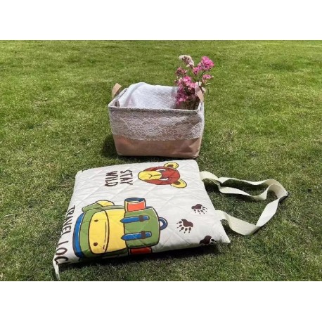 Покрывало складное пляжное для пикника, непромокаемое, 200 х 145 см-11