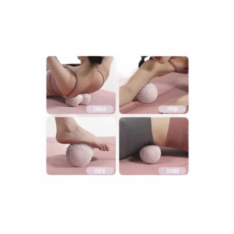 Массажный мяч-тренажер в виде арахиса  оптом-4