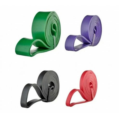 Набор резиновых эспандеров для фитнеса 4 шт оптом-1