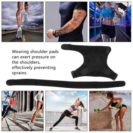 Плечевой универсальный бандаж-накладка, компрессионный рукав  оптом-10