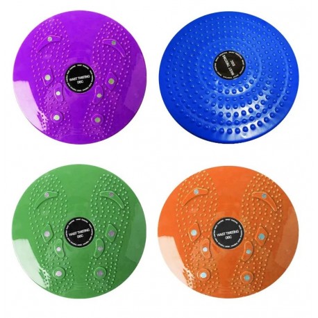 Вращающийся балансировочный диск для похудения 24х24 см, 8 магнитов  оптом-3