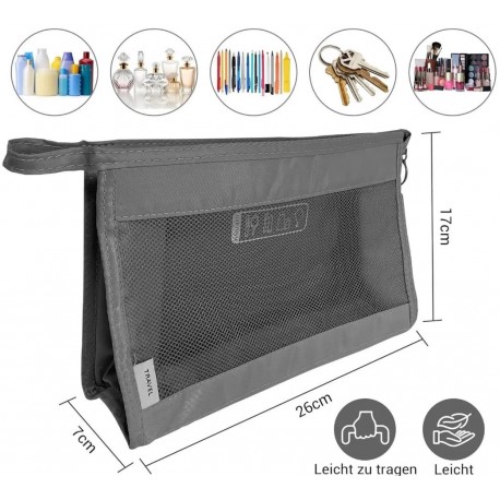 Дорожная косметичка-органайзер для косметики 26 х 17 см-2