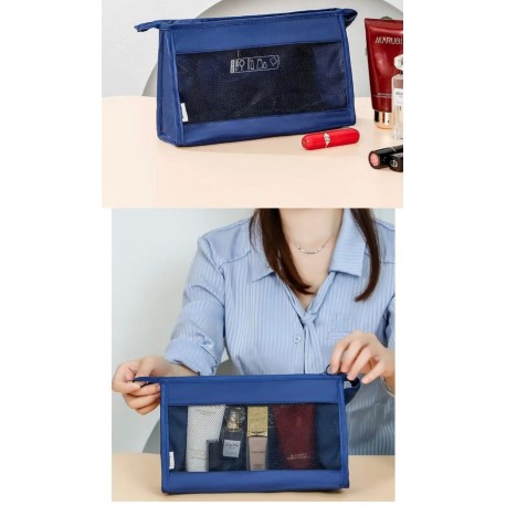 Дорожная косметичка-органайзер для косметики 26 х 17 см-3