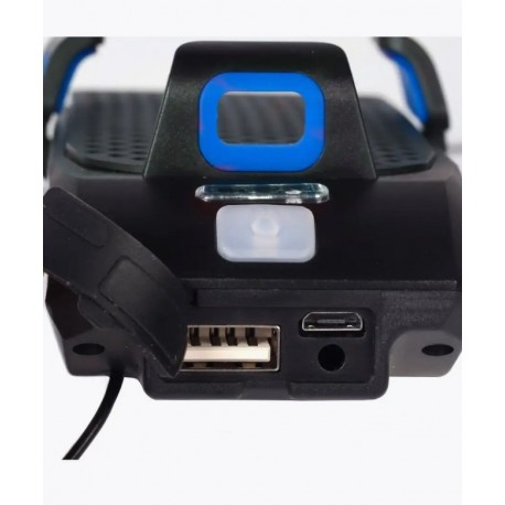 Велосипедный светильник 2 в 1 для велосипеда с гудком-2