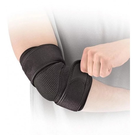 Бандаж на локтевой сустав, черный 1 шт  оптом-5
