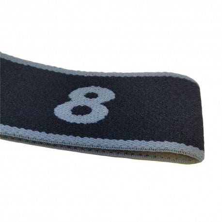 Эластичная лента для йоги, растяжки с петлями 115 х 4 см  оптом-2