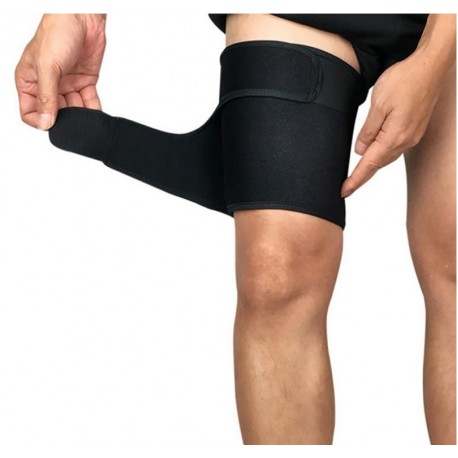 Компрессионная эластичная повязка на бедра 2 шт  оптом-4