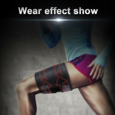 Компрессионная эластичная повязка на бедра 2 шт  оптом-11