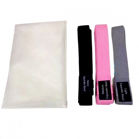 Набор тканевых фитнес-резинок Expander Band 3 шт  оптом-2