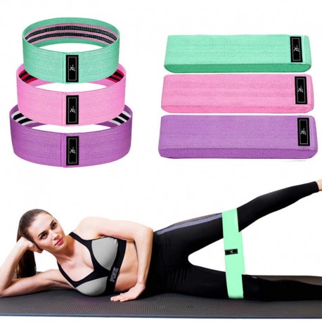 Тканевые резинки для фитнеса Luting Fit 3 шт  оптом-3