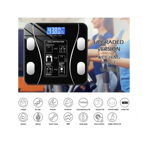 Умные напольные весы Bluetooth bathroom scale  оптом-3
