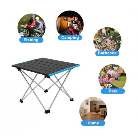 Стол туристический кемпинговый складной для отдыха 68 х 46 х 40,5 см-2