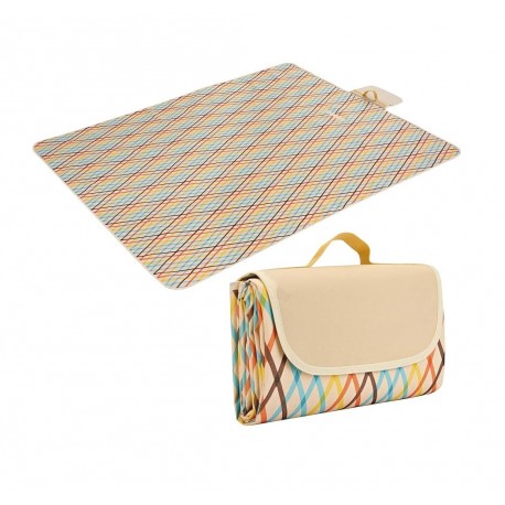 Пляжный коврик Радуга для пикника, пляжа 180х200 см оптом