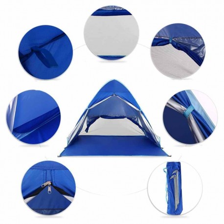 Палатка пляжная автоматическая 200 х 165 х 130 см  оптом-5