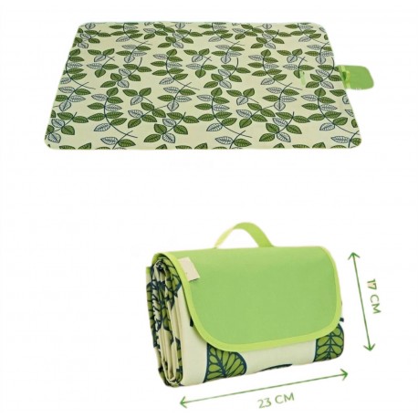 Пляжный коврик Листочки для пикника, пляжа 180х200 см оптом-3