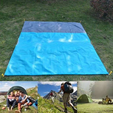 Водонепроницаемый пляжный коврик для пикника 140x200 см  оптом-5