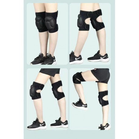 Спортивные наколенники на липучках с силиконовой вставкой 2 шт  оптом-4