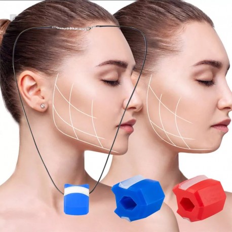 Тренажер эспандер для мышц скул и овала лица Jawline NAC-03 3х3 см  оптом-4