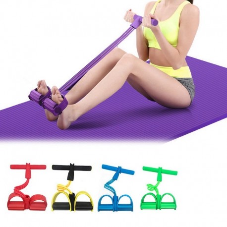 Тренажер эспандер с ручками и упорами для ног Body Trimmer  оптом-3