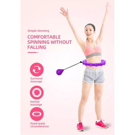 Умный обруч для фитнеса Smart Hula Hoops  оптом-10
