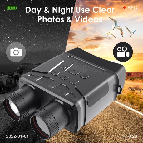 Бинокль цифровой ночного видения Night Vision Binoculars  оптом-9