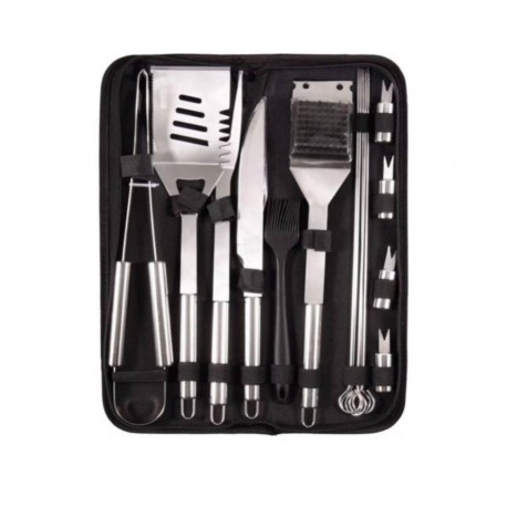 Набор инструментов 15 в 1 для барбекю из нержавеющей стали 15 шт