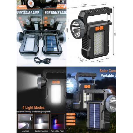 Фонарь-прожектор кемпинговый PORTABLE LAMP 500 люмен  оптом-9