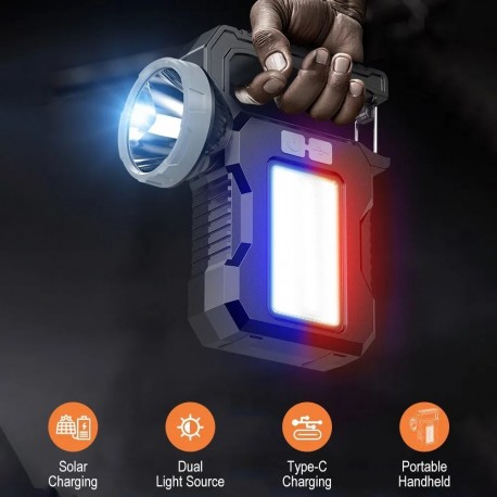 Фонарь-прожектор кемпинговый PORTABLE LAMP 500 люмен  оптом-4