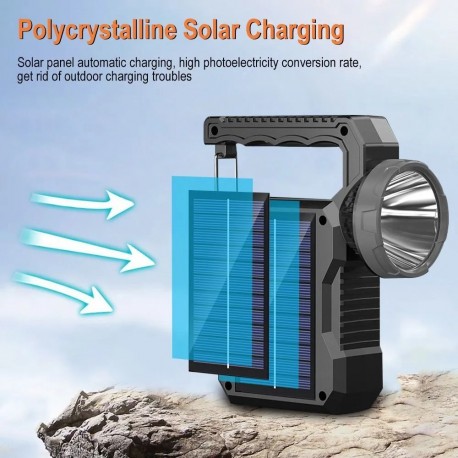 Фонарь-прожектор кемпинговый PORTABLE LAMP 500 люмен  оптом-7