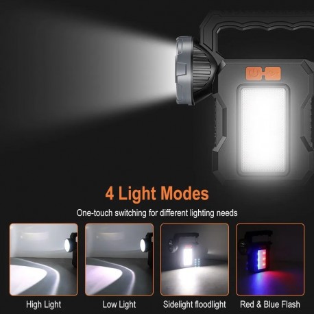 Фонарь-прожектор кемпинговый PORTABLE LAMP 500 люмен  оптом-8