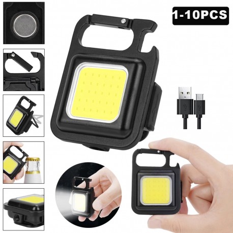 Фонарь светодиодный COB Rechargeable Keychain Light  оптом-3