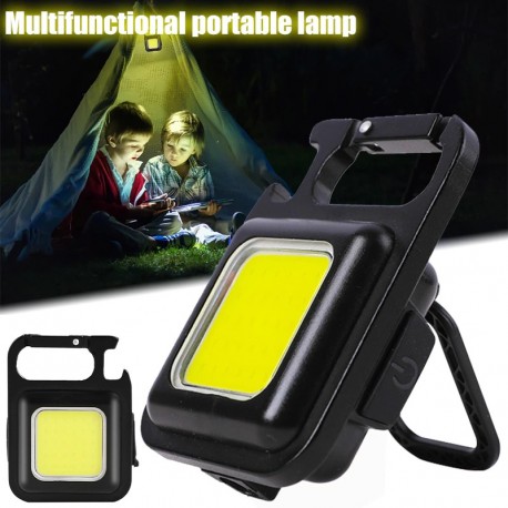 Фонарь светодиодный COB Rechargeable Keychain Light  оптом-4