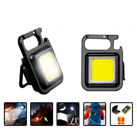 Фонарь светодиодный COB Rechargeable Keychain Light  оптом-5