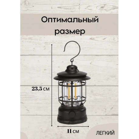 Подвесной светодиодный фонарь для кемпинга (дачи, рыбалки, отдыха) с USB  оптом-4