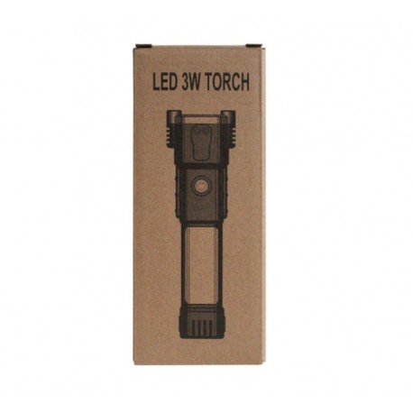 Сверхпрочный туристический фонарик Led 3W Torch  оптом-4