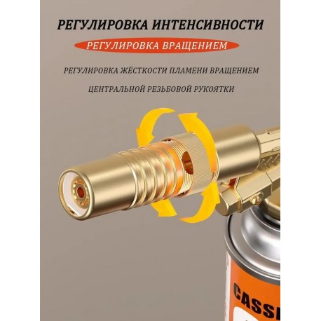 Туристическая газовая горелка с пьезоподжигом оптом-2