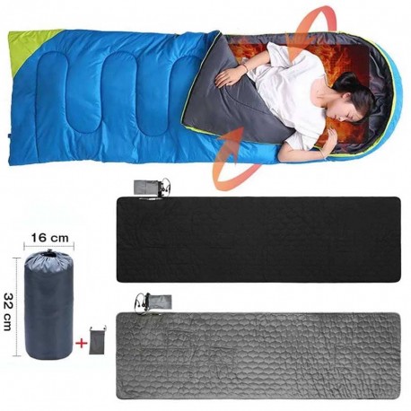 Туристический всесезонный напольный коврик с USB подогревом  оптом-4