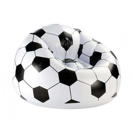 Надувной ленивый кресло-диван ФУТБОЛЬНЫЙ МЯЧ 105 х 70 см
